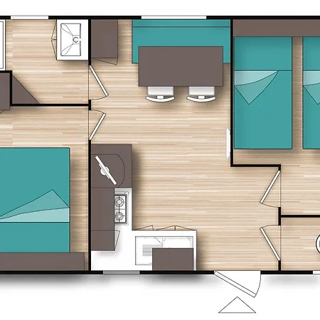 Campeggio Les Champs Blancs 5*
